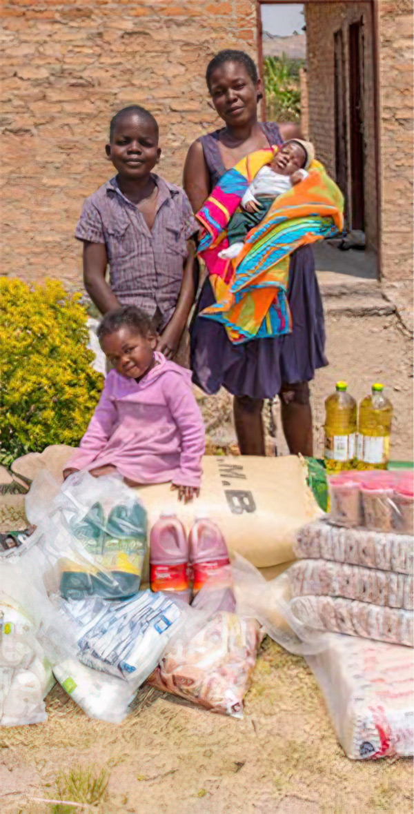 Donation of critical supplies and Medical Assistance to the
Mukusa Family