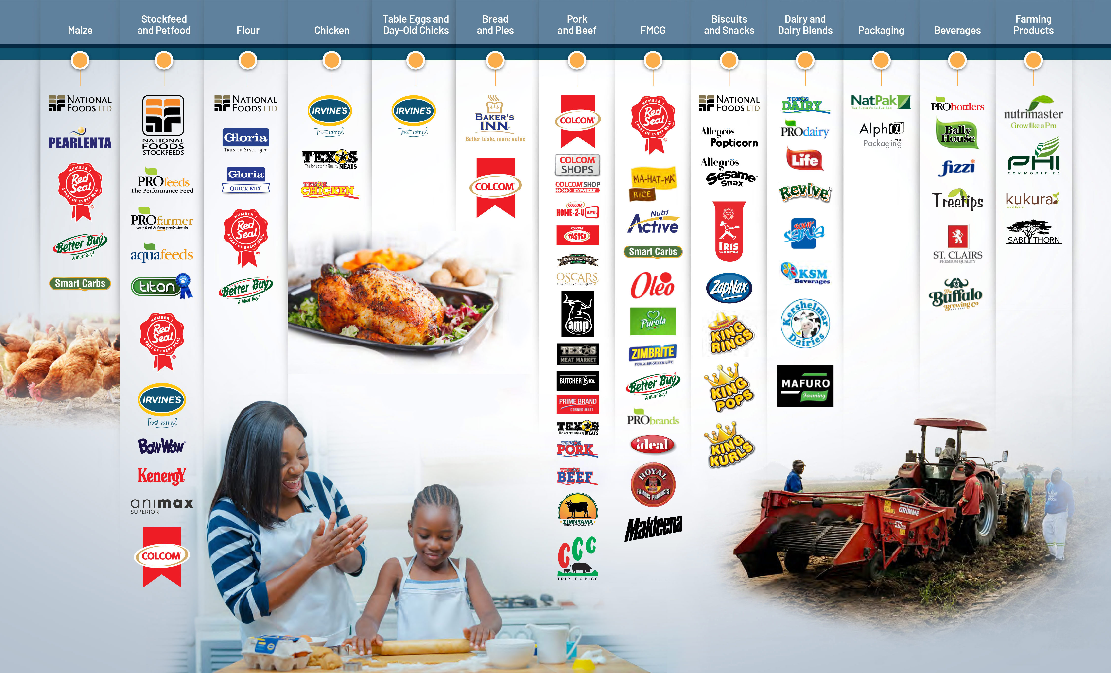 Our Products & Brands Innscor Africa Limited