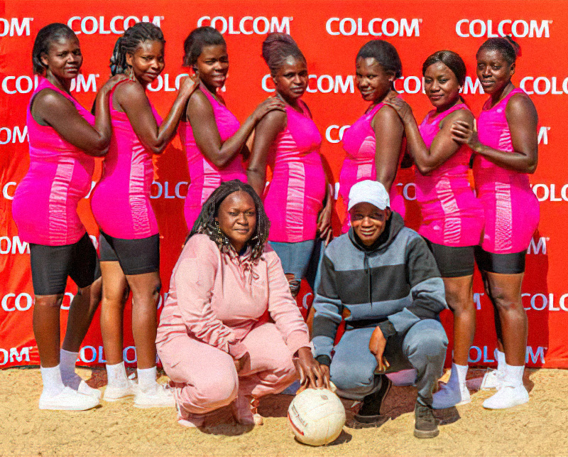 Colcom Triple C Farm Netball Team